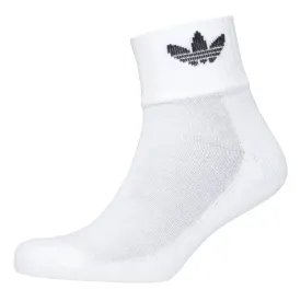 Adidas Mid Crew Socks 3 pack - White