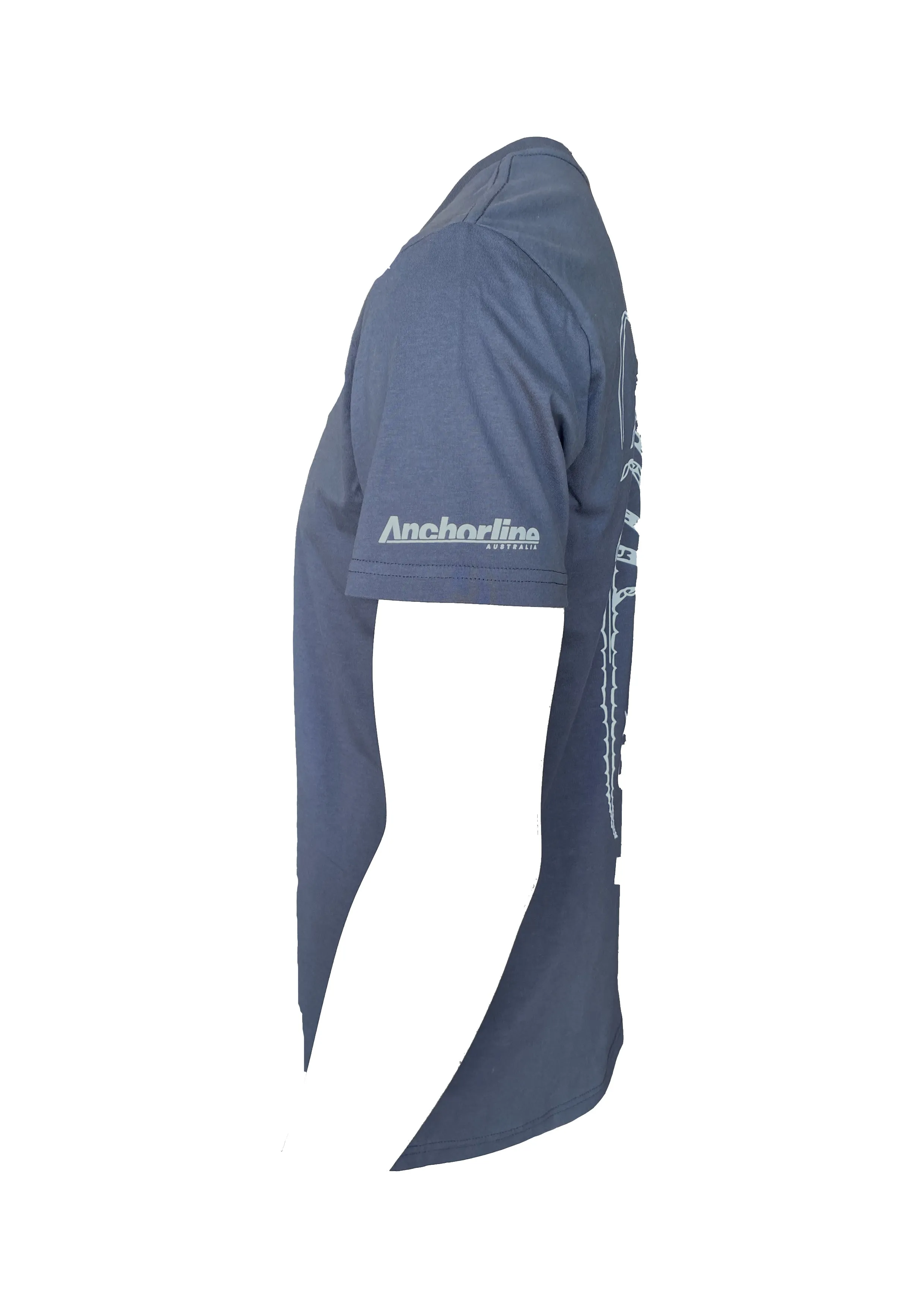Crayfish T-shirt - Petrol Blue