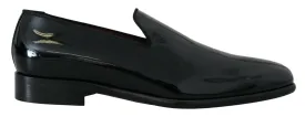 Dolce & Gabbana Sleek Black Patent Loafers