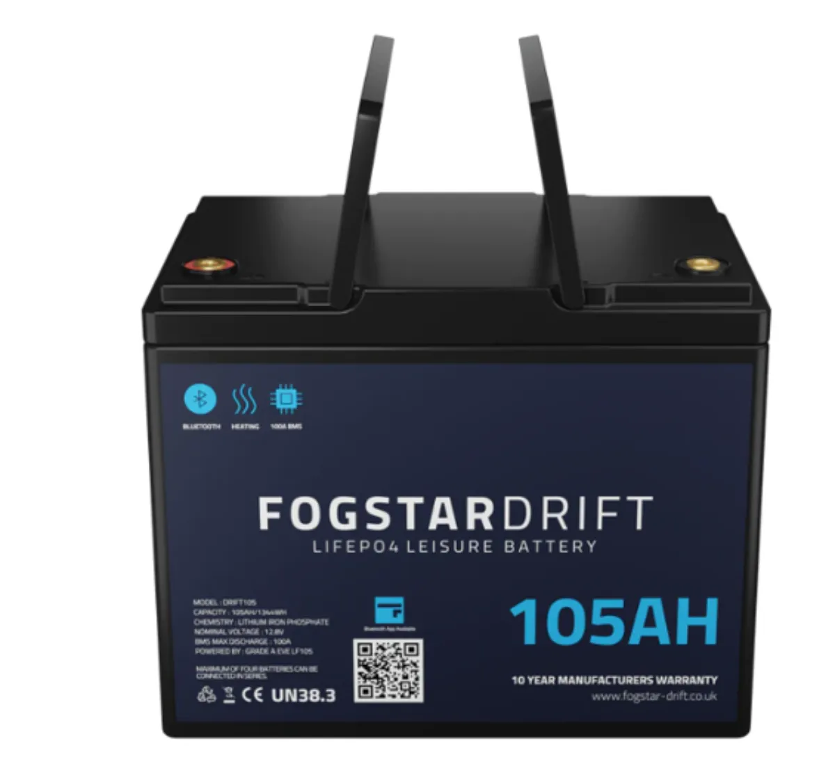 Fogstar Drift Lithium Battery 12V 105Ah