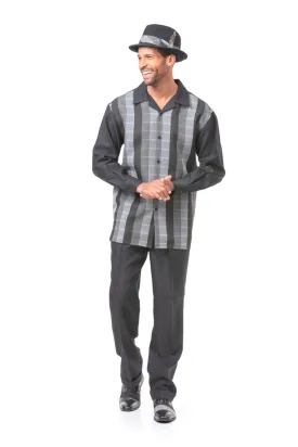 Montique Two Piece Set  Black