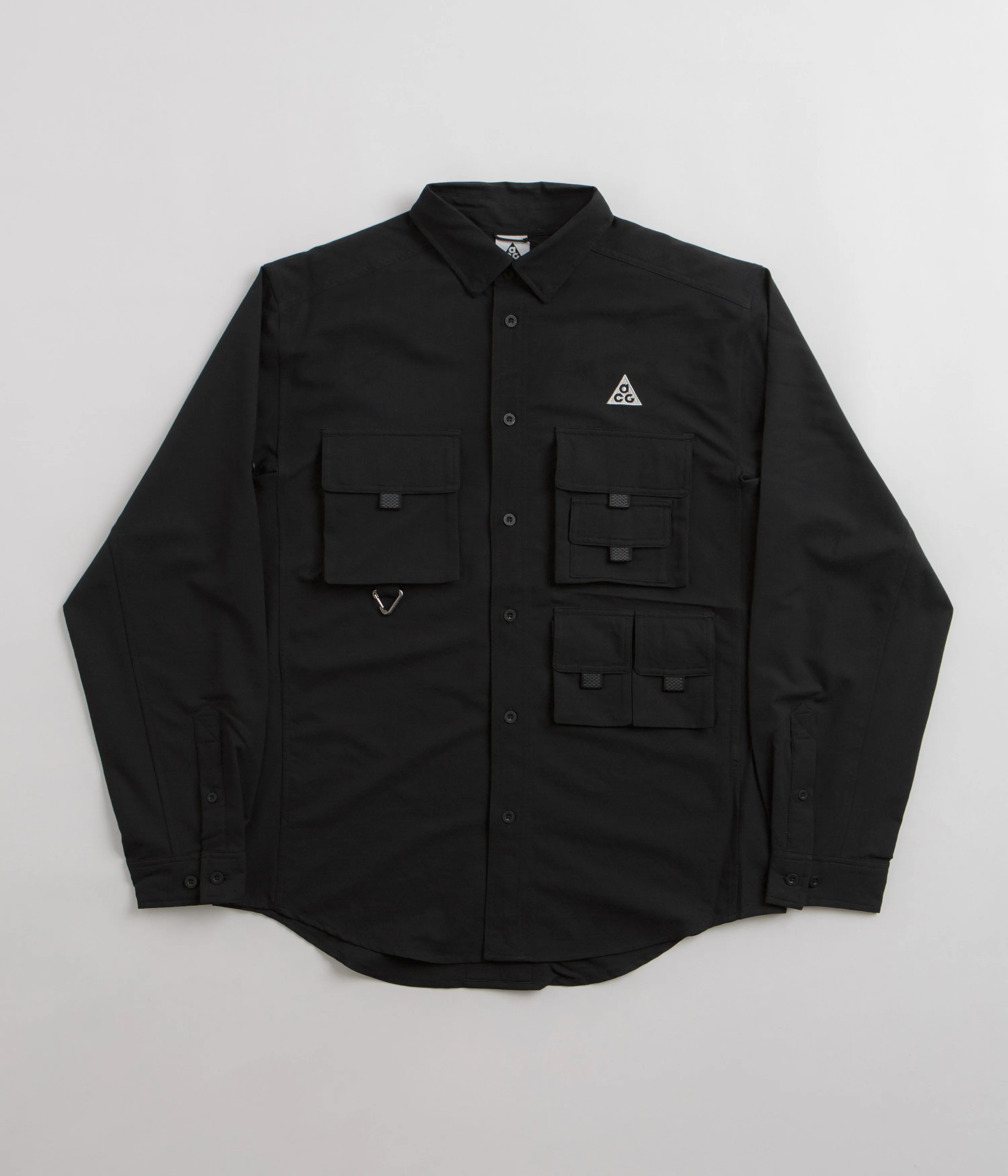 Nike ACG UV Devastation Trail Shirt - Black / Summit White