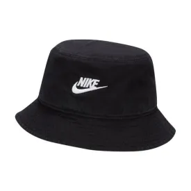 Nike Apex Futura Washed Bucket Hat Black -  White