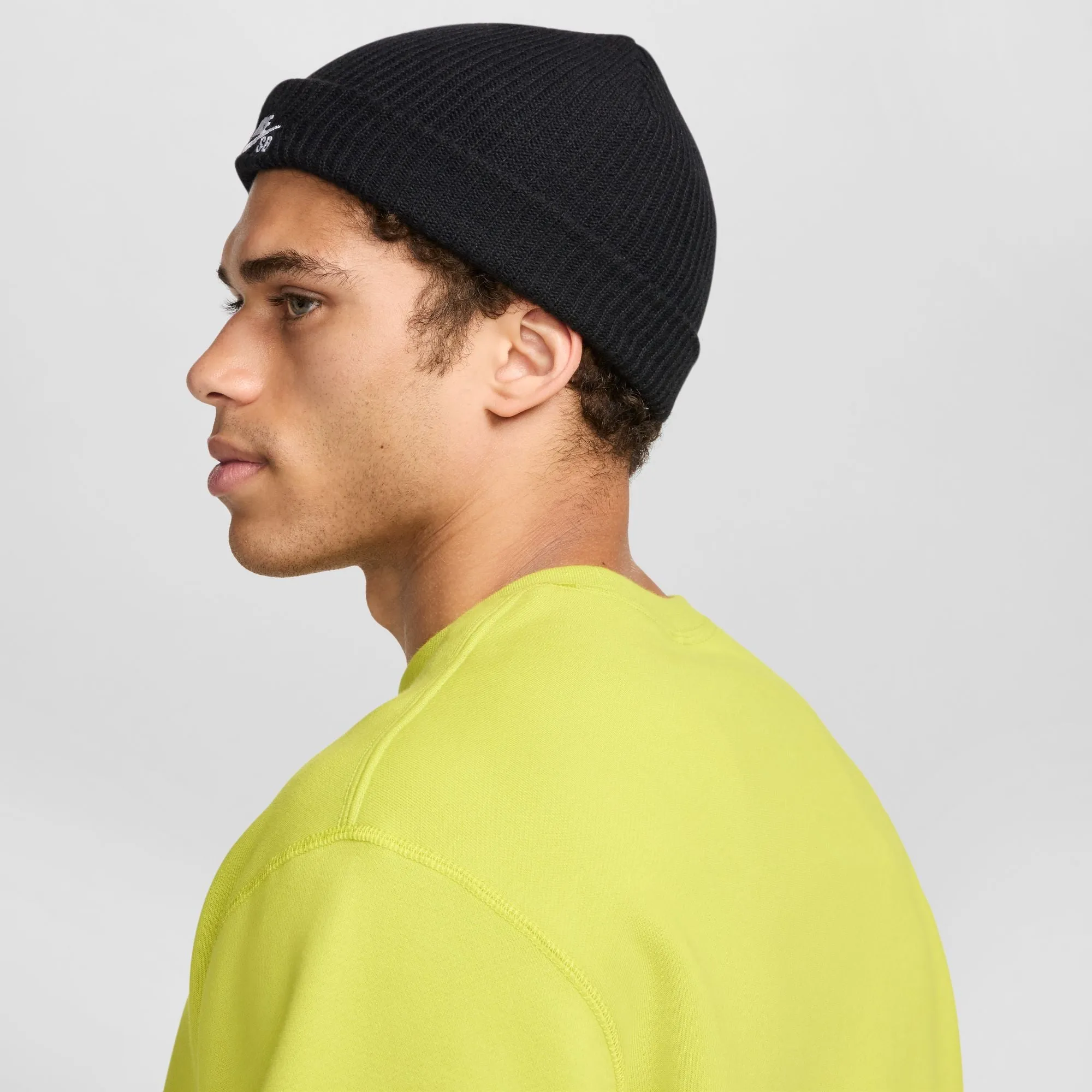 Nike Terra Cuff Beanie - Black/Dark Grey-White