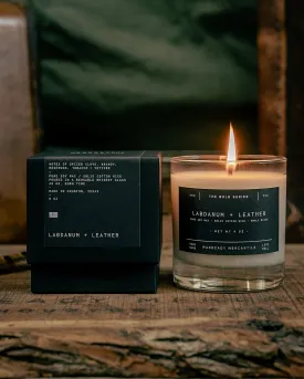 The Bold Series Soy Candle | Labdanum   Leather | Manready Mercantile